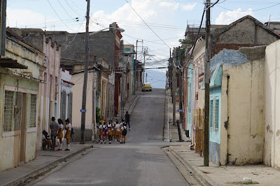 Sortie d'école à Santiago