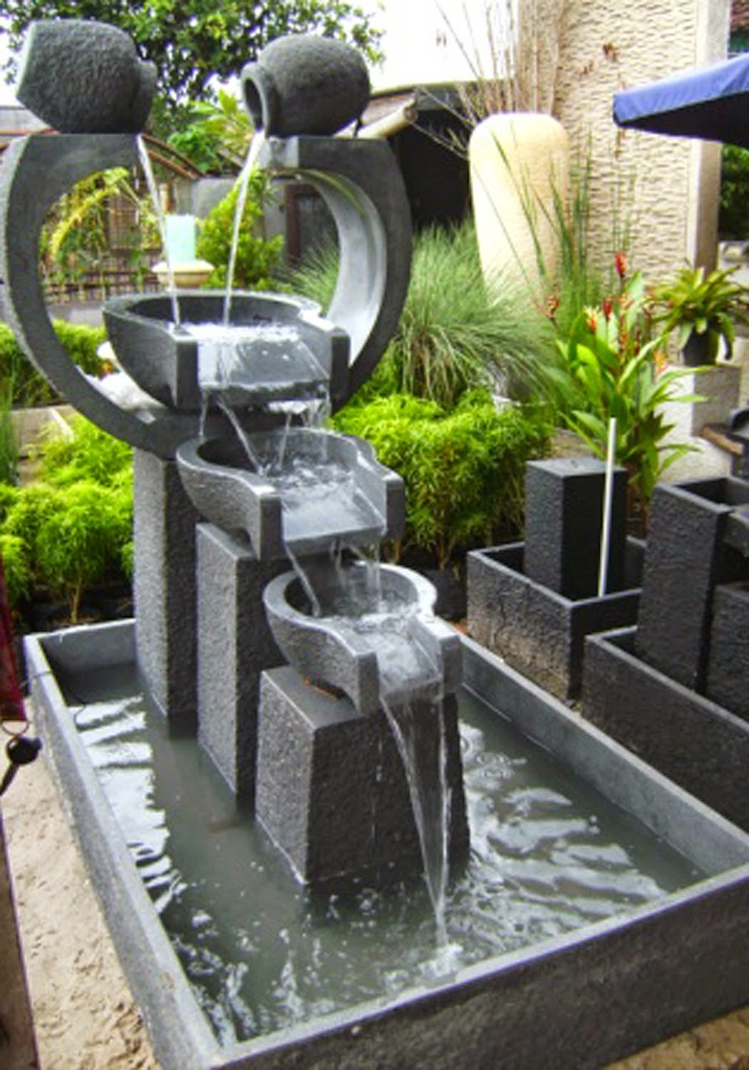 Desain Taman Air Terjun Kumpulan Desain Rumah