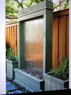 Backyard water fountain by Tory Zweigle