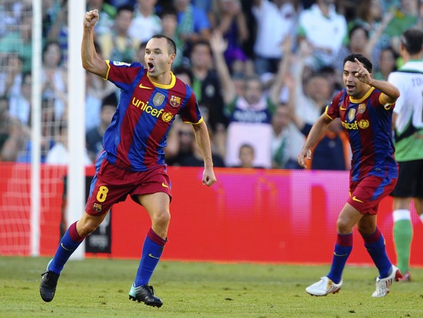 Xavi and Iniesta