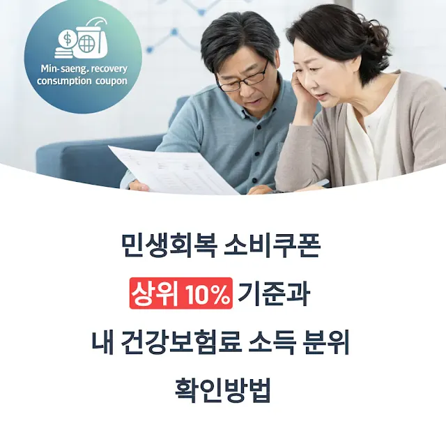 민생회복-소비쿠폰-상위-10%-기준과-내-건강보험료-소득-분위-확인방법