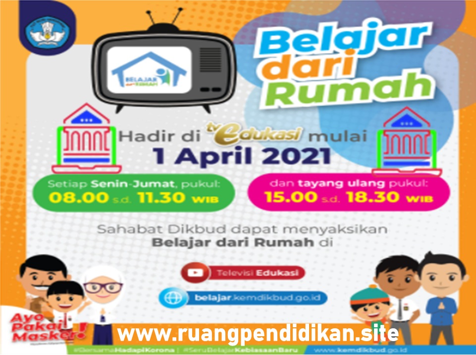 Program Belajar Dari Ruamh (BDR) TV Edukasi