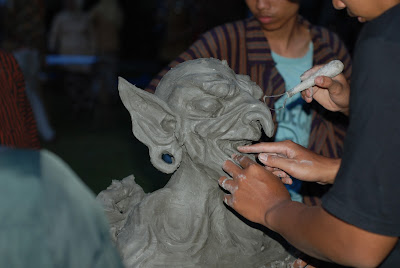 Pematung Festival Ratu Boko 2016