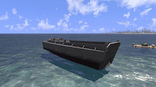 Arma3用太平洋戦争MODのLCVP Higgins Boat