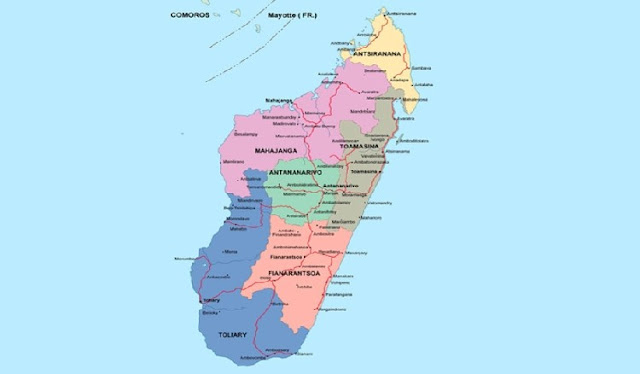 Which of the following are located in Madagascar.