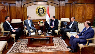 وزير التجارة يلتقي سفير المانيا بالقاهرة لبحث سبل الارتقاء بالعلاقات المشتركة بين البلدين