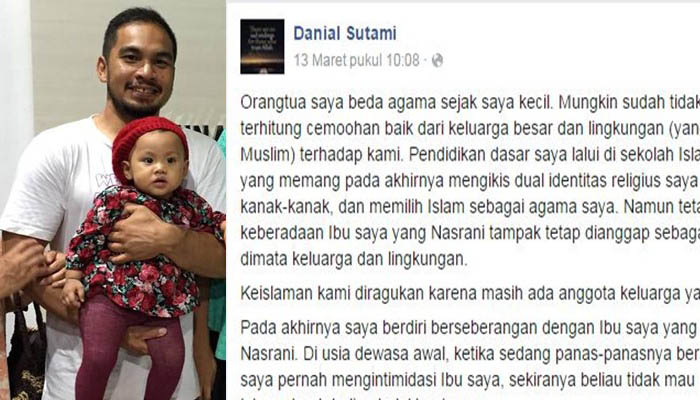 Curhatan Seorang Anak dari Orang Tua yang Beda Agama ini 