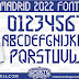 FREE DOWNLOAD: Real Madrid 2022 Football Font by Sports Designss_Download Real Madrid 2022 Font free