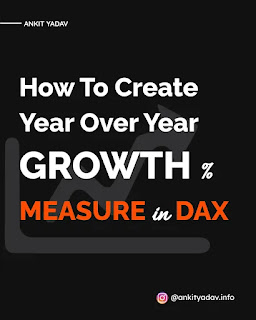 How To Create Year Over Year Growth Measure In DAX