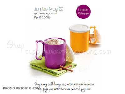 Jumbo Mug ~ Tupperware Promo Oktober 2016