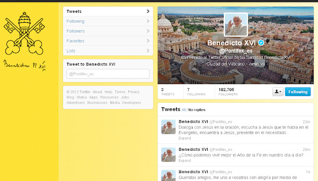 Benedicto twitter