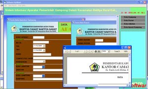 Program ini bertujuan untuk menghasilkan informasi pendataan aparatur ...