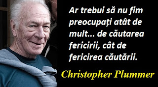 Citatul zilei: 13 decembrie - Christopher Plummer