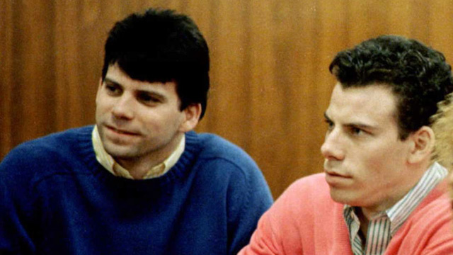 The Menendez brothers on trial for their crimesagainst fashion!