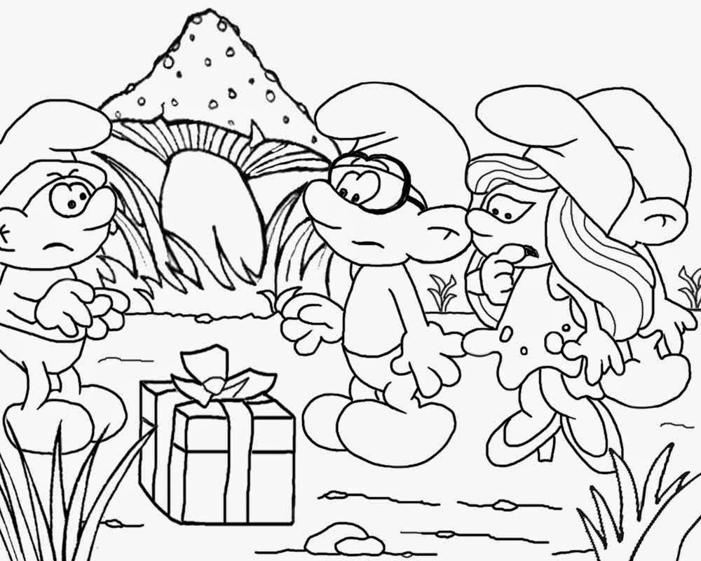 Mushroom house smurf party simple ideas fun coloring pages for teenagers printable free art pictures