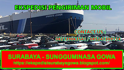 EXSPEDISI PENGIRIMAN MOBIL [PICK UP, TRUK CDD, FUSO, TRONTON, TRAILER, DUMP TRUCK] SURABAYA SUNGGUMINASA GOWA SULAWESI SELATAN MURAH