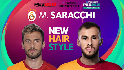 PES 2021 Faces Marcelo Saracchi by PES Football Turkey