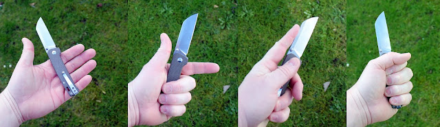 A knife very suited for a human hand