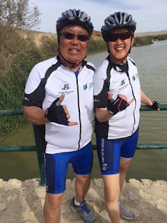 Don Wong, Vivien Wong on Ride for Yerucham