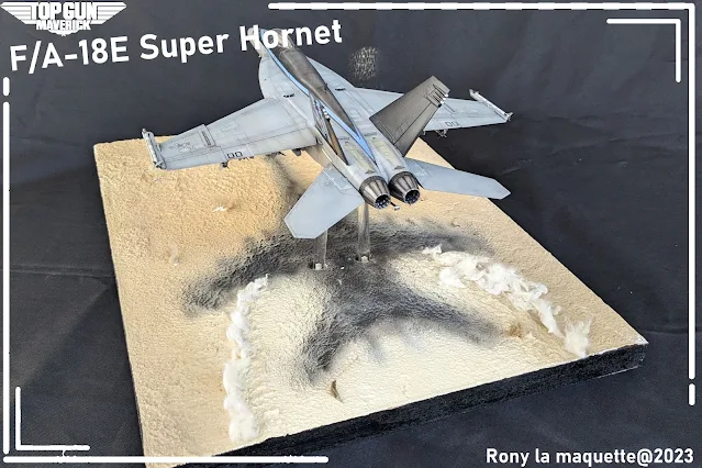 Diorama F/A-18E Super-Hornet de Top Gun : Maverick