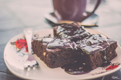 Chocolate brownies @ Ana Maria Cafe - Siwa Oasis - Photo By: Yasmen Refaat El-Shaa'rawy