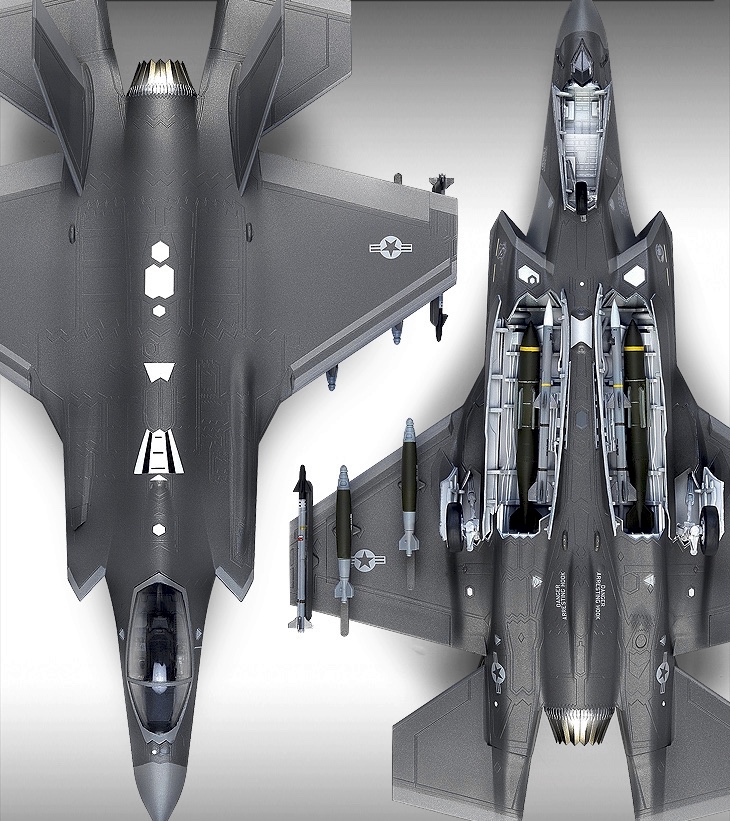 Scale Model News: ACADEMY F-35A LIGHTNING II: 1:72 SCALE ...