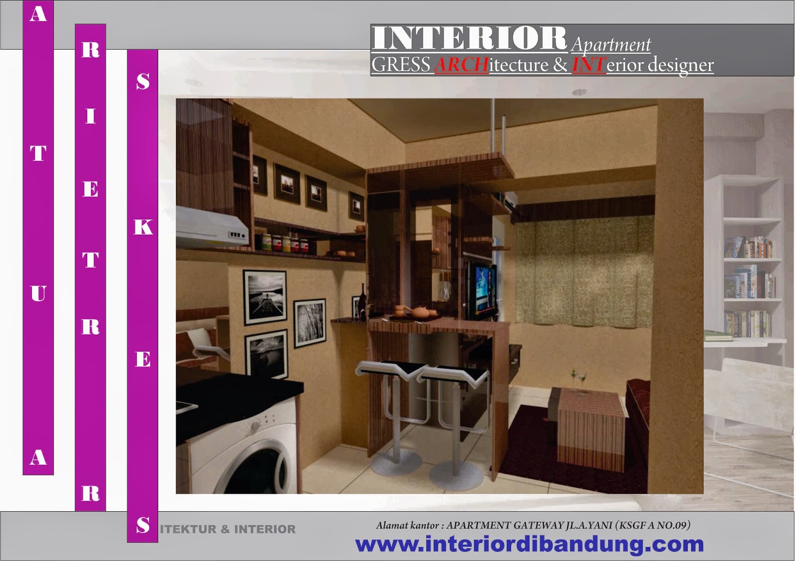 Jasa Interior Design Apartemen Di Bandung