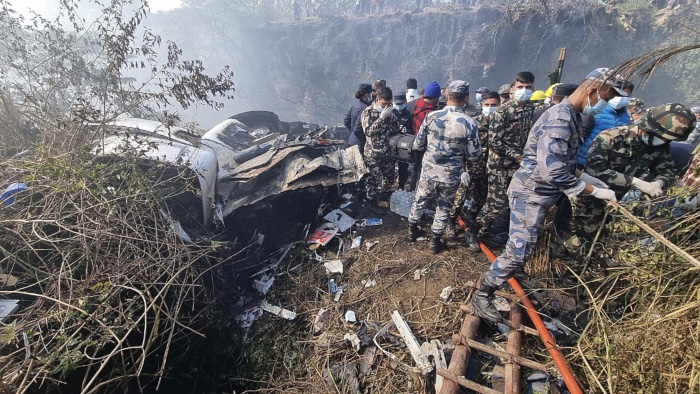 Al menos 67 muertos en un accidente de avión en Nepal