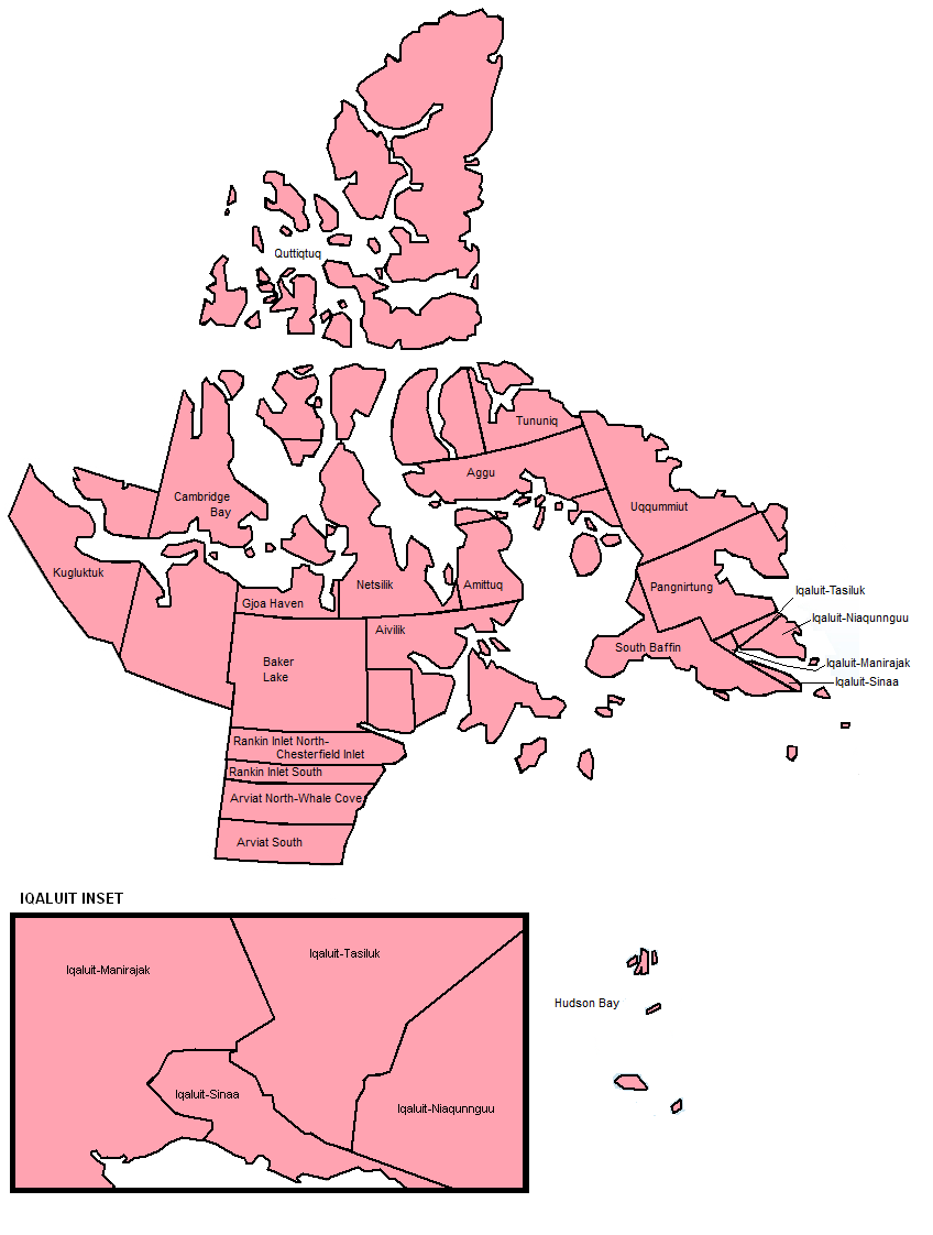 Canadian Election Atlas: Nunavut election summary