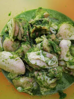 Resepi Perapan Ayam Goreng Pandan