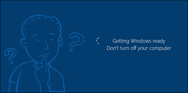 ايقاف رسالة windows ready dont turn off computer