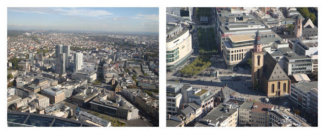 Frankfurt vista da Main Tower