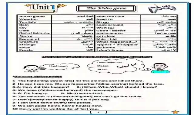 اقوى مراجعة نهائية لمنهج جامب ابورد jump aboard 5 الصف الخامس الابتدائى الترم الاول 2021