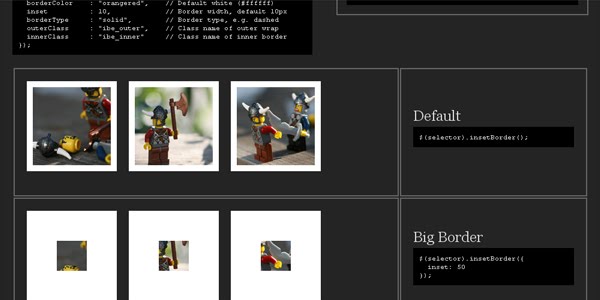 Inset Border Effect jQuery Plugin