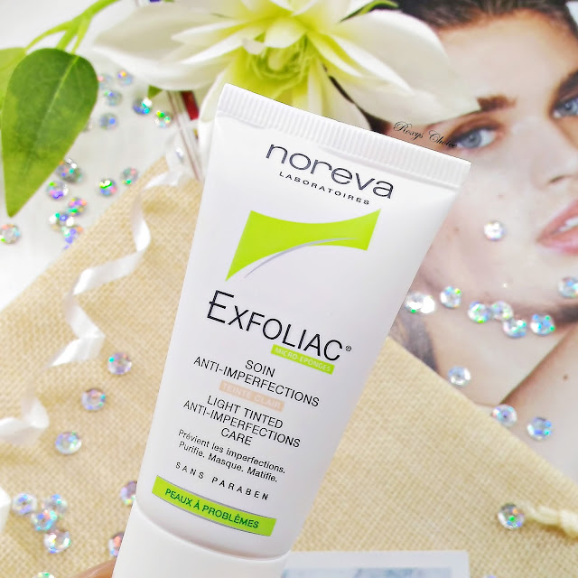 Фото тонального крема для проблемной кожи Light tinted cream Noreva Exfoliac