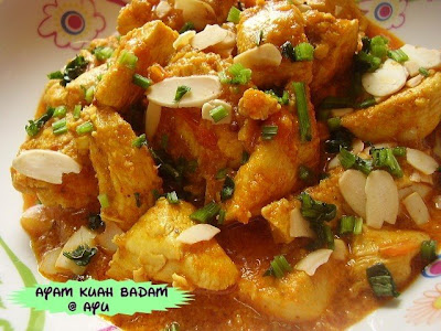 Riezanie's Recipe Collections: AYAM KUAH BADAM