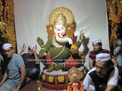 Girgaum Chaupati Ganesh Visharajan Darshan 2012