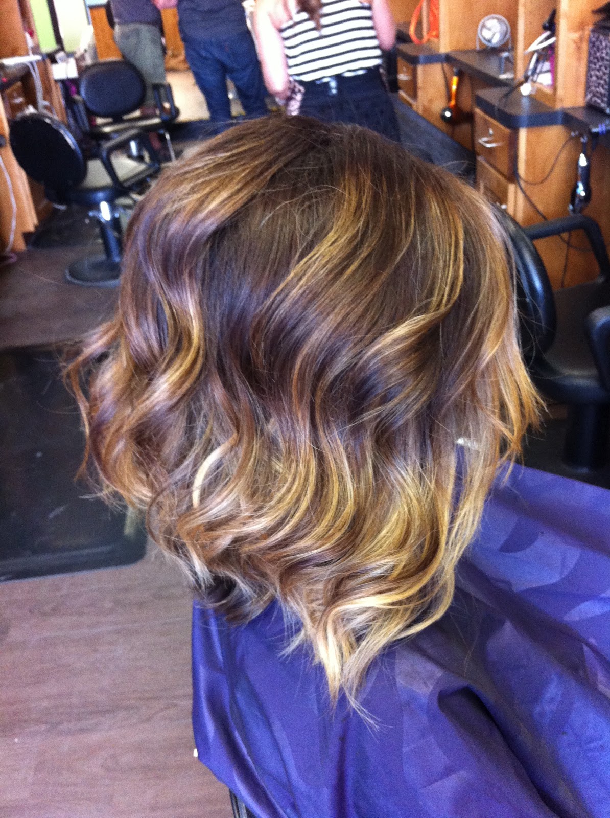 Colored Ombre Hair
