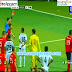 Le but de Kalaba et son Carton rouge , Première Période USM ALGER 0  VS. 1 TP MAZEMBE ( vidéo)