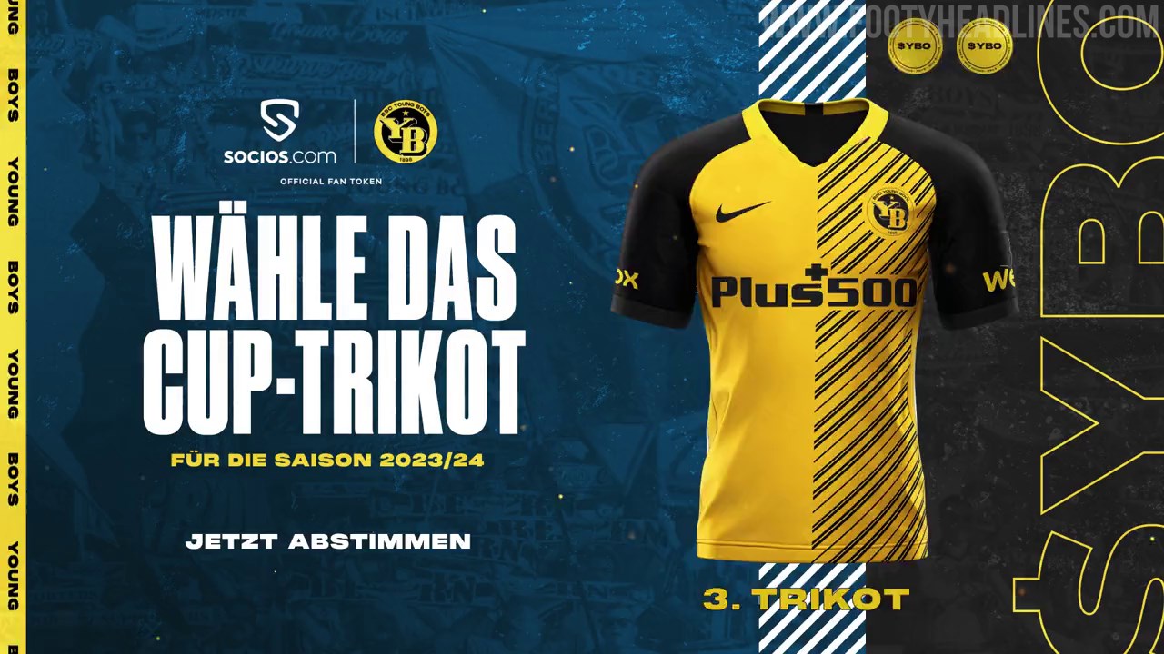 BSC Young Boys 2023/24 Nike Champions League Kit - FOOTBALL