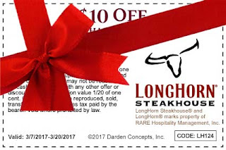 Free Printable Longhorn Steakhouse Coupons
