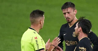 Barcelona has hit the rock in an attempt to appeal Lenglet's Celta red card