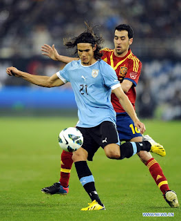 Hasil Pertandingan Spanyol vs Uruguay