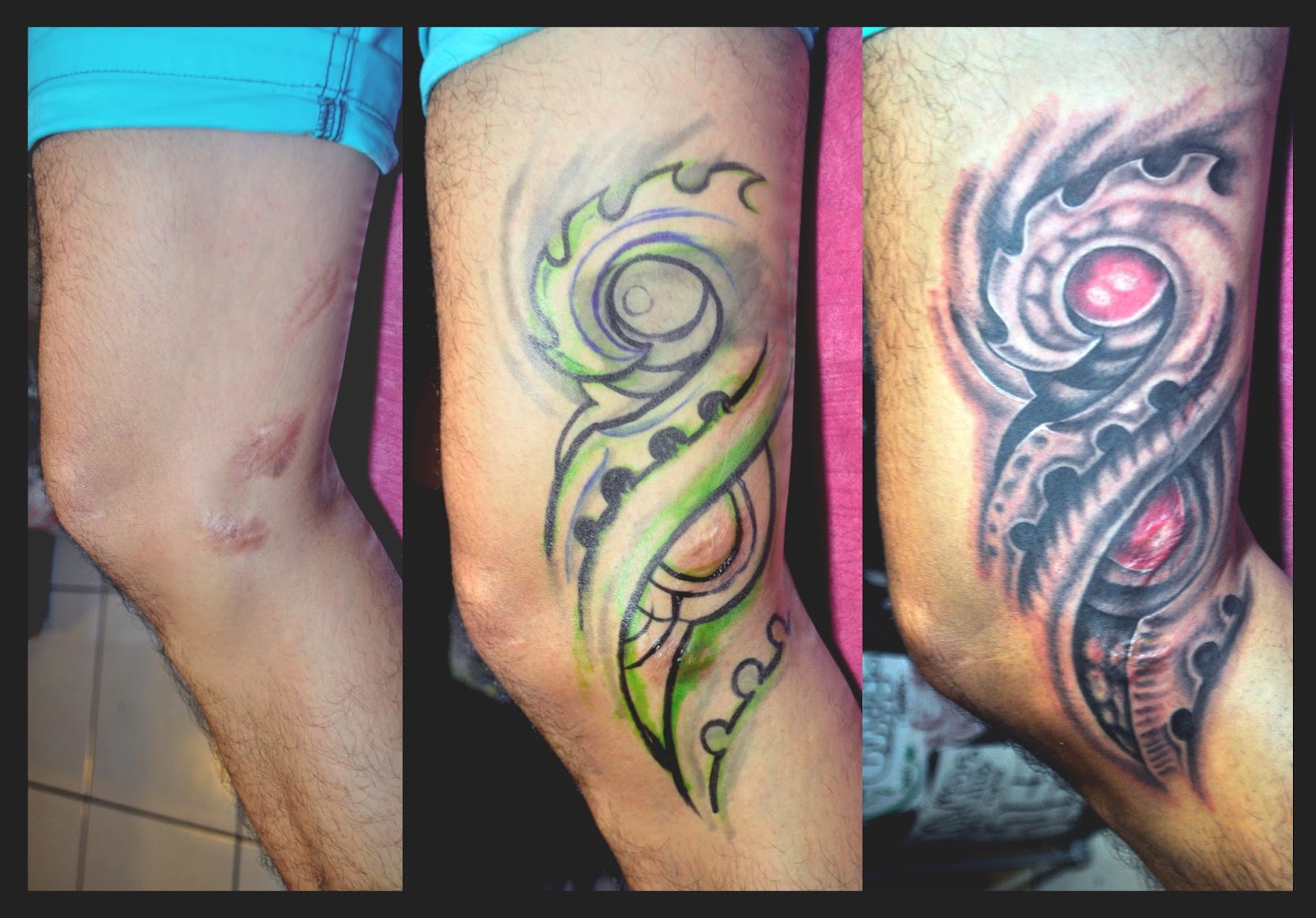 Nikko Samson Tattoo: COVER UPS (Stretch Marks, Old Scars, and Bad