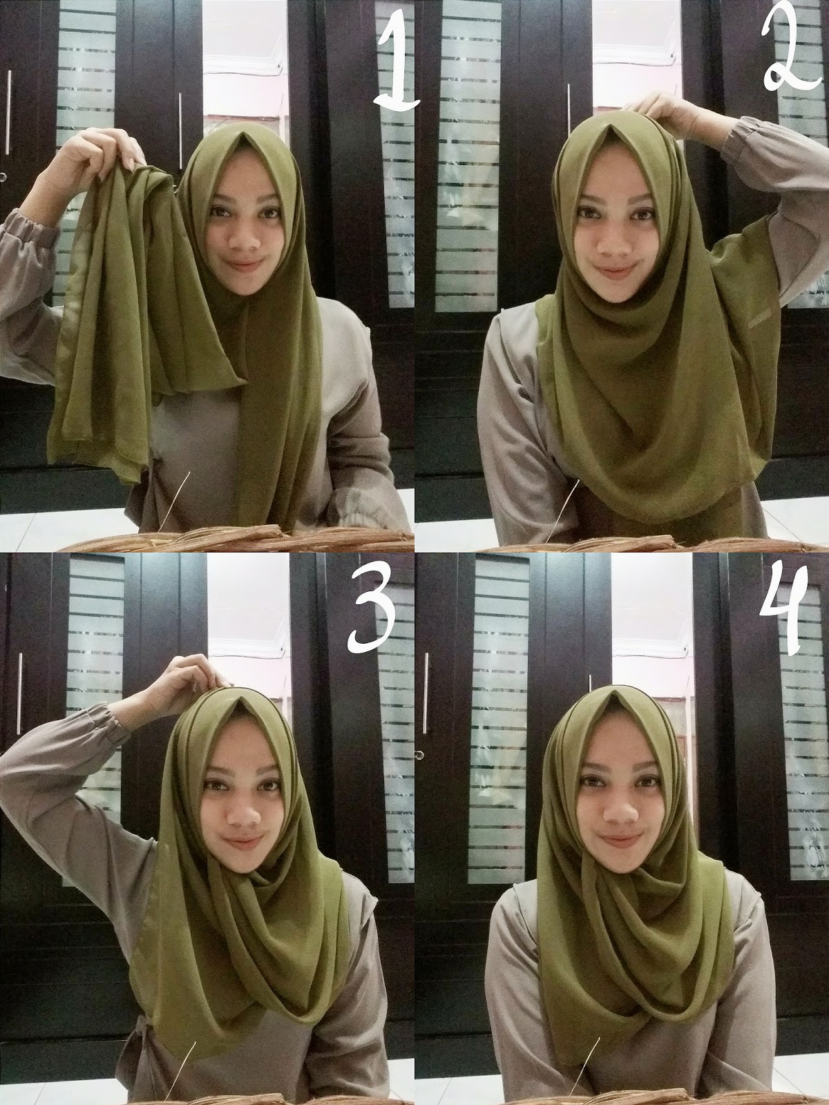 Fashion Style Tutorial Hijab Pashmina Simple Untuk Sehari Hari