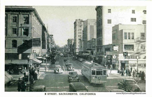 Vintage Sacramento Postcard