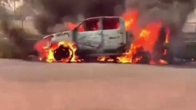 Três corpos são encontrados carbonizados dentro de Camionete em Bonito na Região de Irecê 