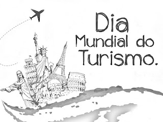 Dia mundial del turismo para colorear