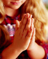 Girl praying