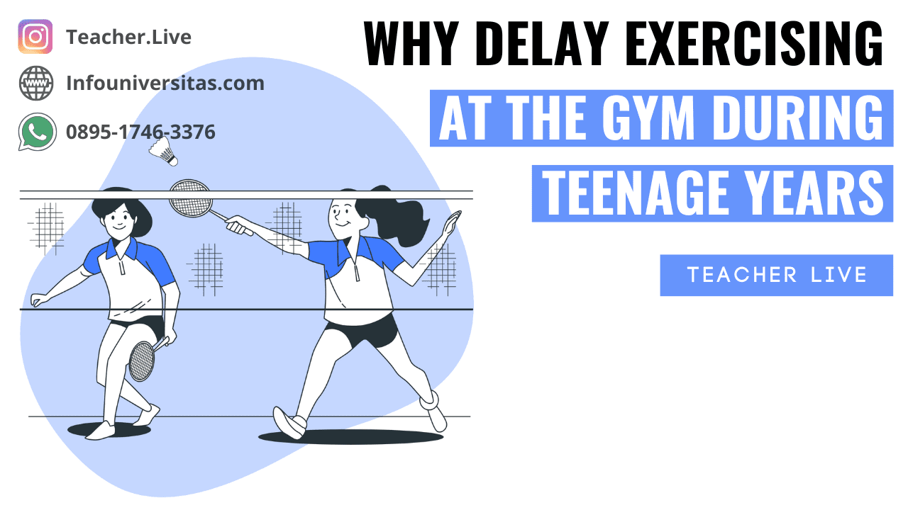 Why Delay Exercising at the Gym During Teenage Years